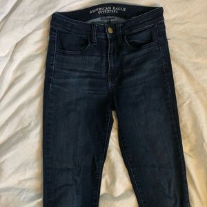 American Eagle Dark Wash Jeggings